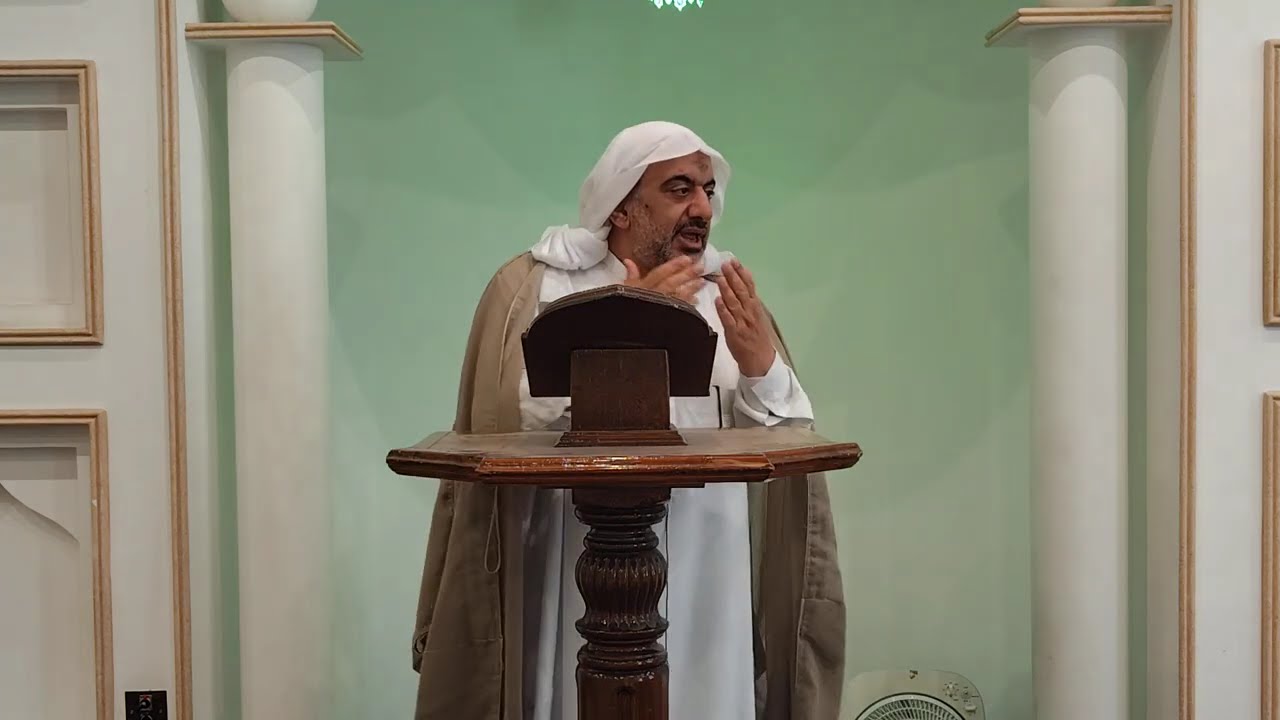 الشيخ حسن بوخمسين في خطبة الجمعة: 