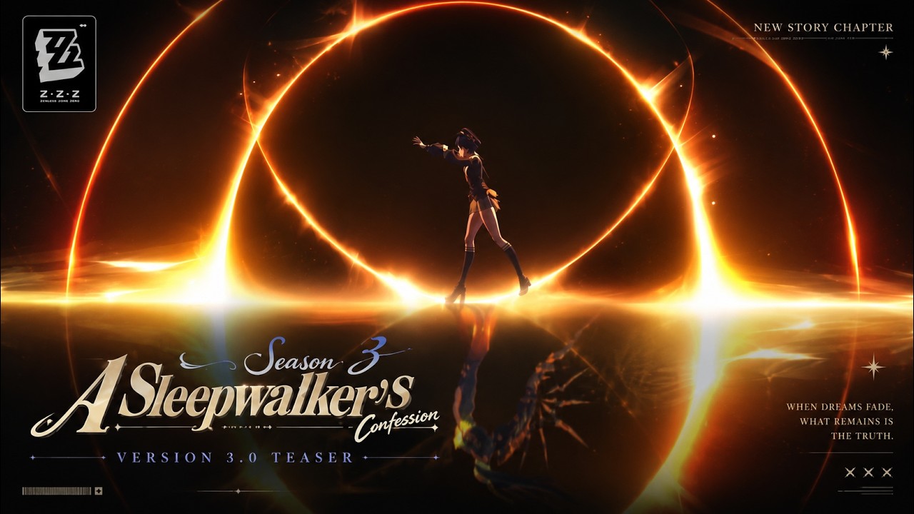 Zenless Zone Zero 3.0 A Sleepwalker's Confession Main Story Full Walkthrough no commentary