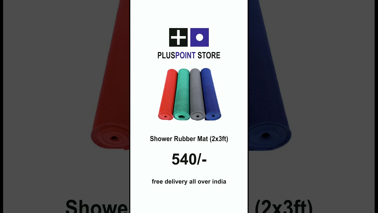 Rubber/Bathroom Mat/ Shower Mat/ Rain mat/ Swimming Pool Mat (Size : 2 X 3 Feet,