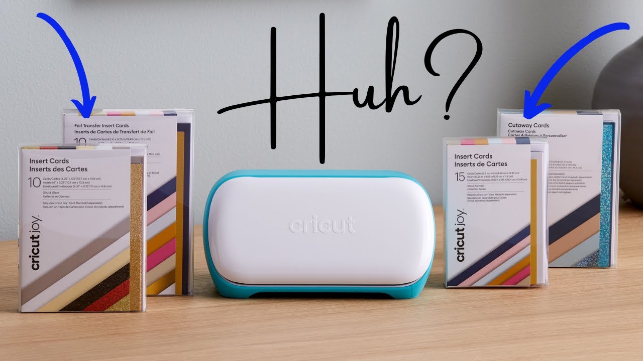 What are the Different Types of Cricut Joy Cards- New Cricut Products