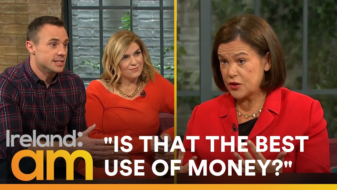 Sinn Féin President Mary Lou McDonald Critiques Government's 2023 Budget | Ireland AM