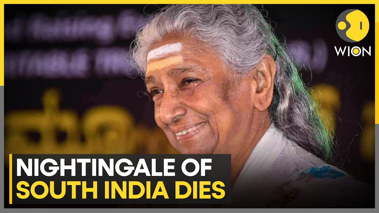 Legendary Playback Singer S. Janaki Dies At 88, India Mourns Musical Icon | Wion News