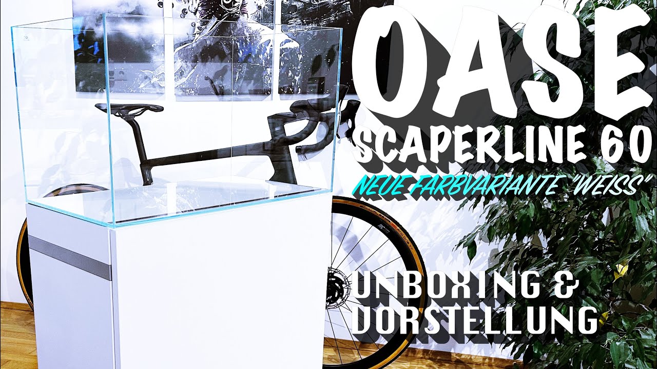Oase ScaperLine 60 inkl. Unterschrank in weiss - Unboxing & Vorstellung