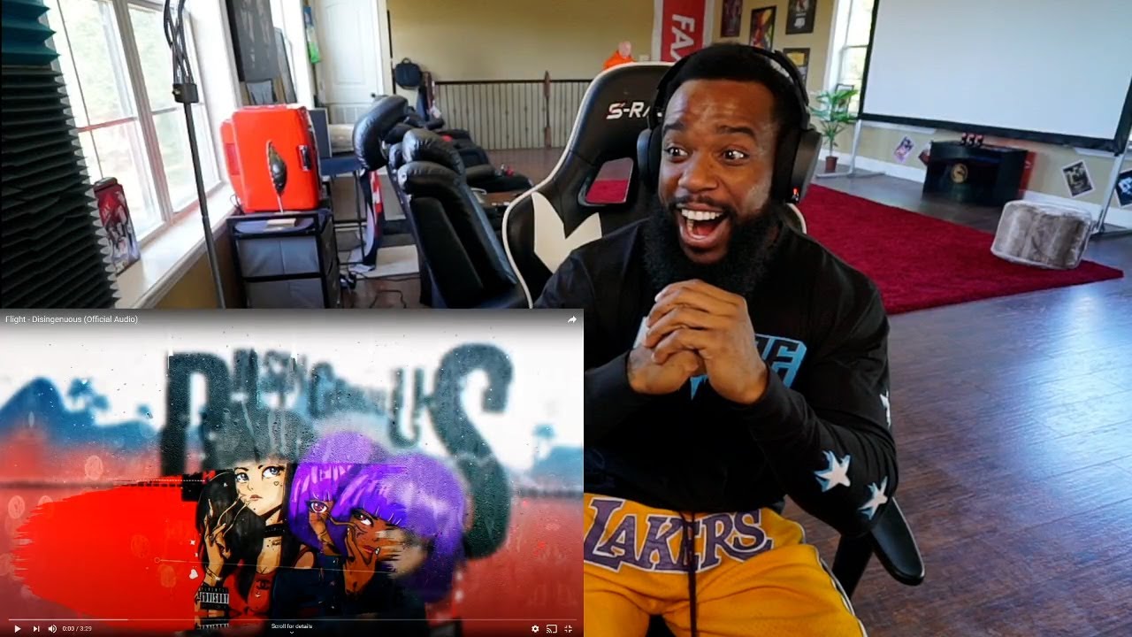FLIGHT THREW DISS SHOTS! Reacting Flight - Disingenuous (Official Audio)