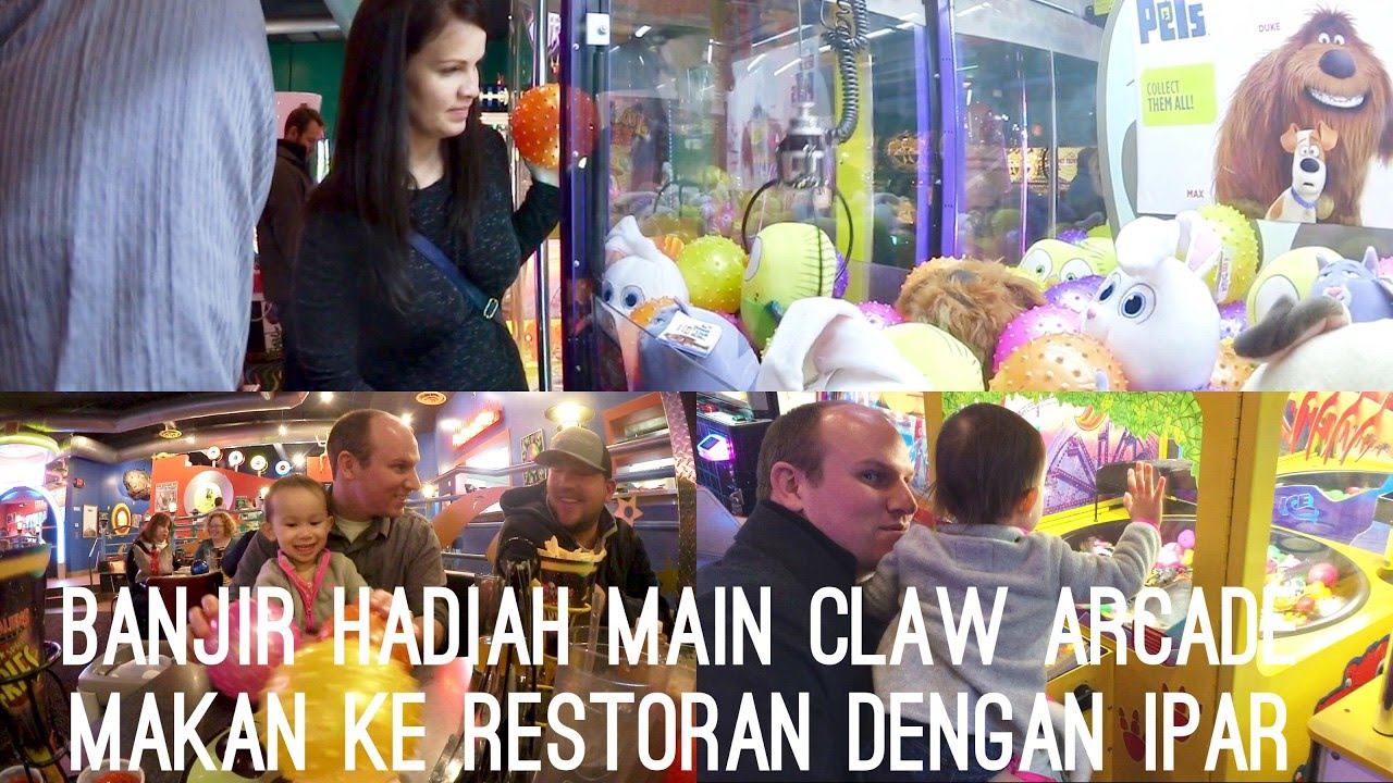 VLOG PELAYAN BULE GANTENG l BULE MAIN GAME ARCADE | VLOGGER INDONESIA l RESTORAN ANAK-ANAK