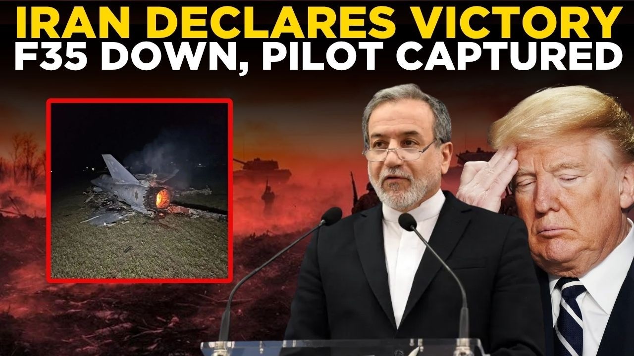 LIVE: Aragchi Drops Victory Bombshell &ndash; Iran Celebrates As Us F-35 Downed, Pilot In Custody
