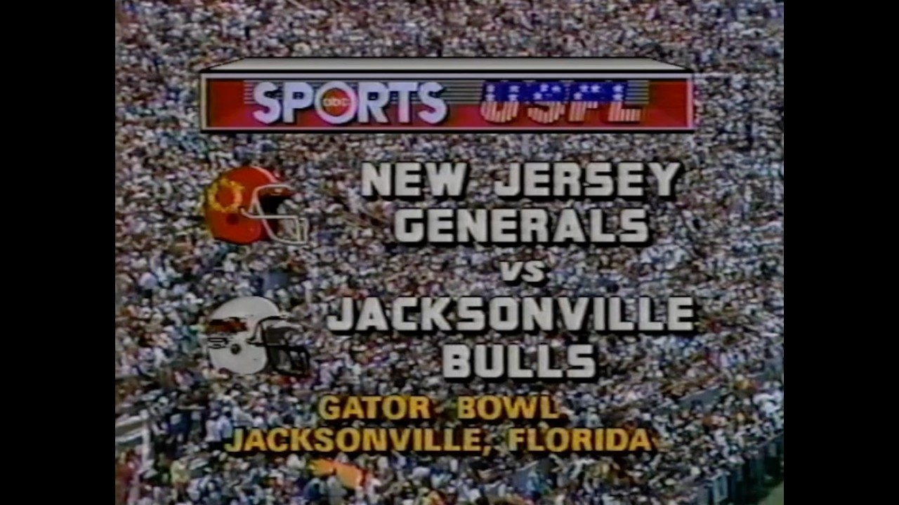 USFL New Jersey Generals @ Jacksonville Bulls, May 5, 1985