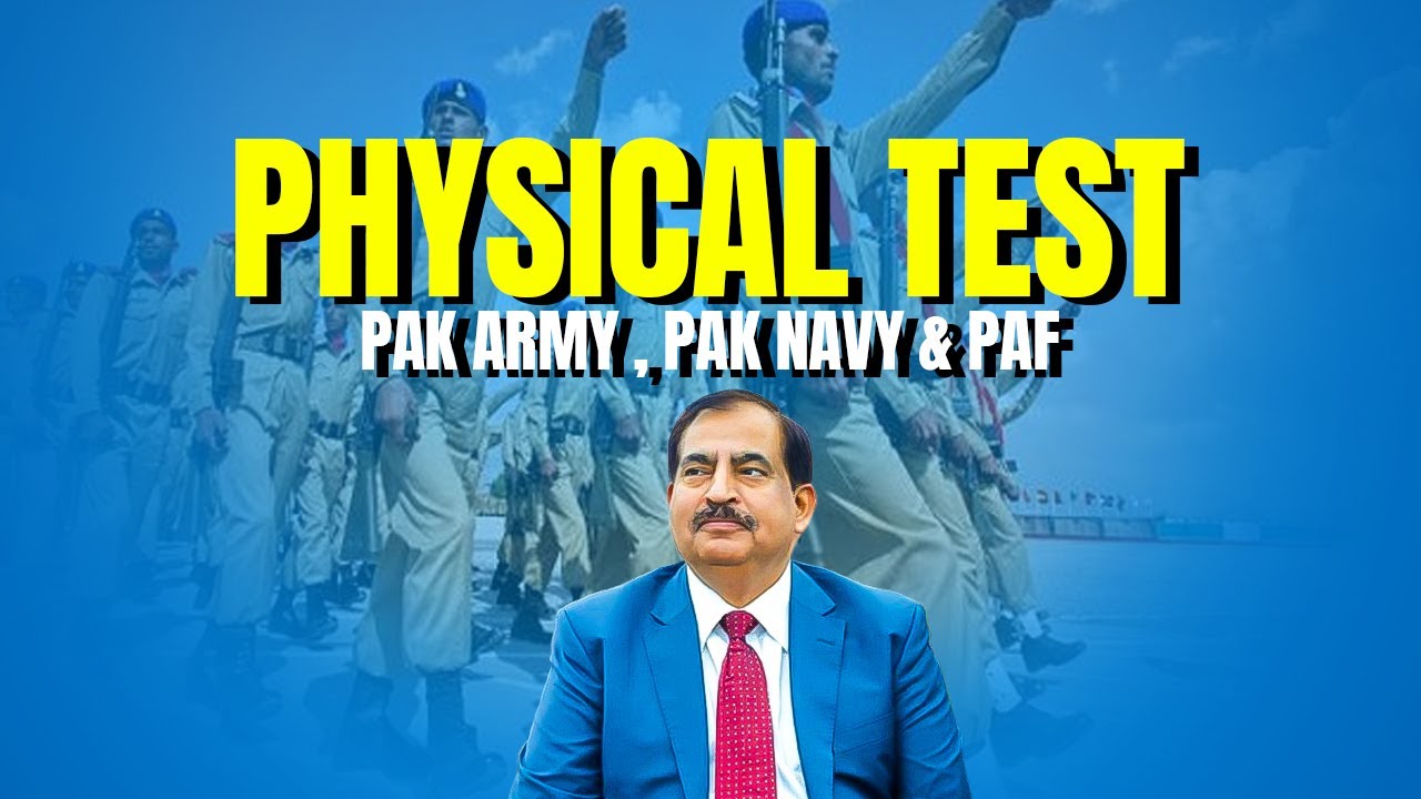 How to prepare for Physical Test |  Pak Army , Pak Navy and Pak Airforce