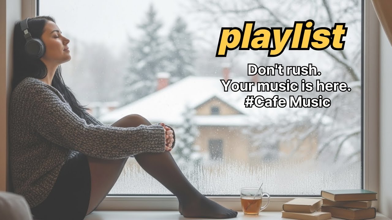 🎧 playlist #카페 감성, 공부·작업 집중을 위한 잔잔한 음악. 일상 속 배경처럼 자연스러운 BGM