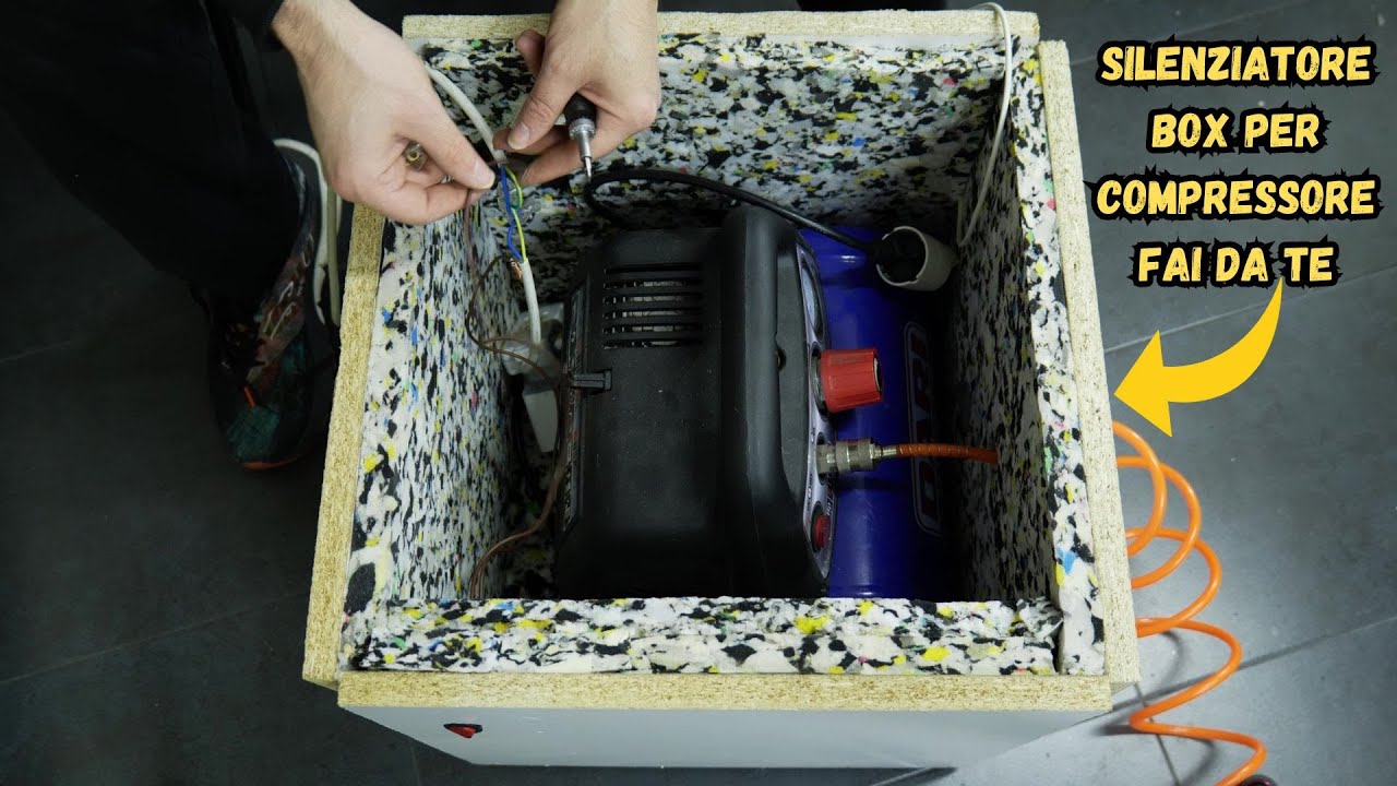 Come realizzare un BOX Insonorizzato per Compressore