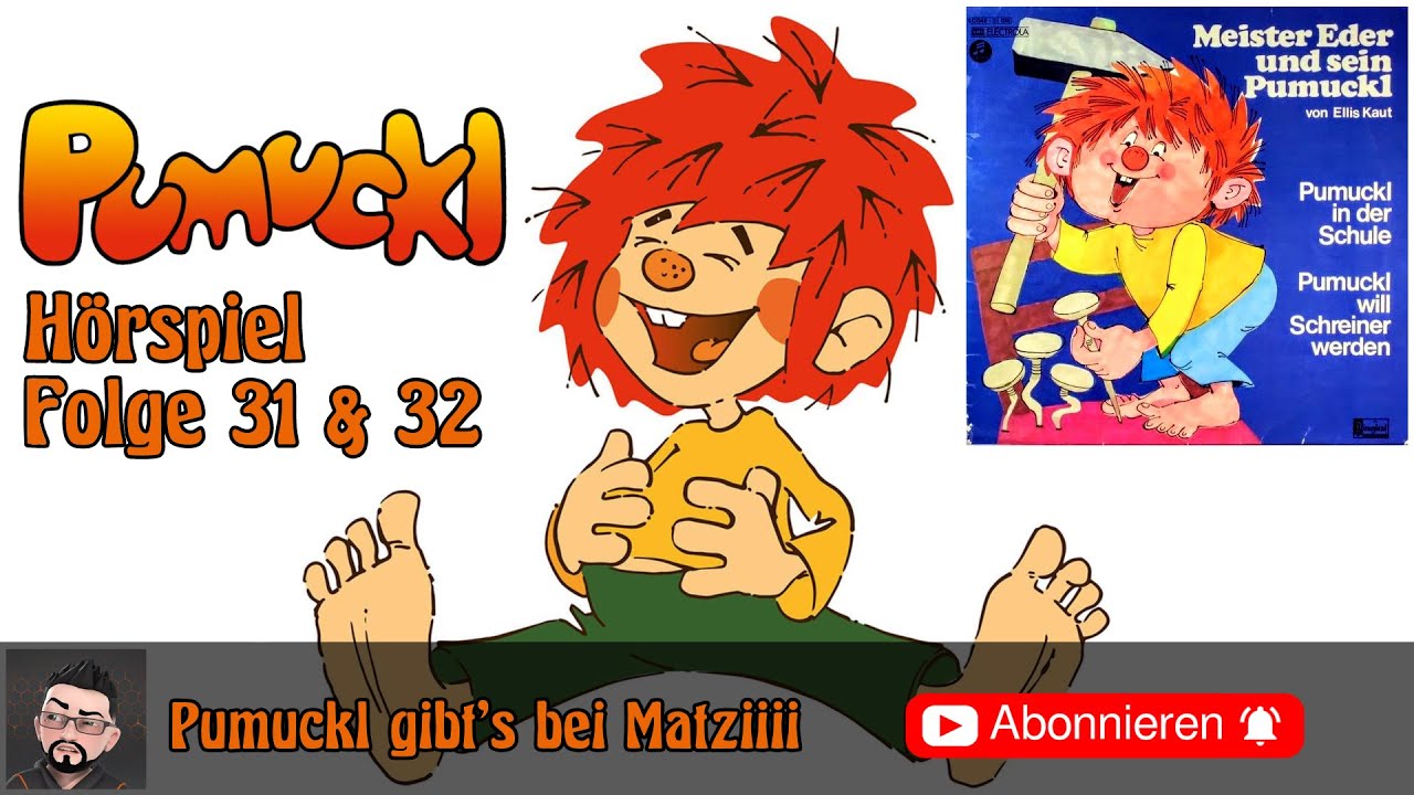 Pumuckl Hörspiel Folge 31 & 32 - Pumuckl in der Schule & Pumuckl will Schreiner werden (1974)