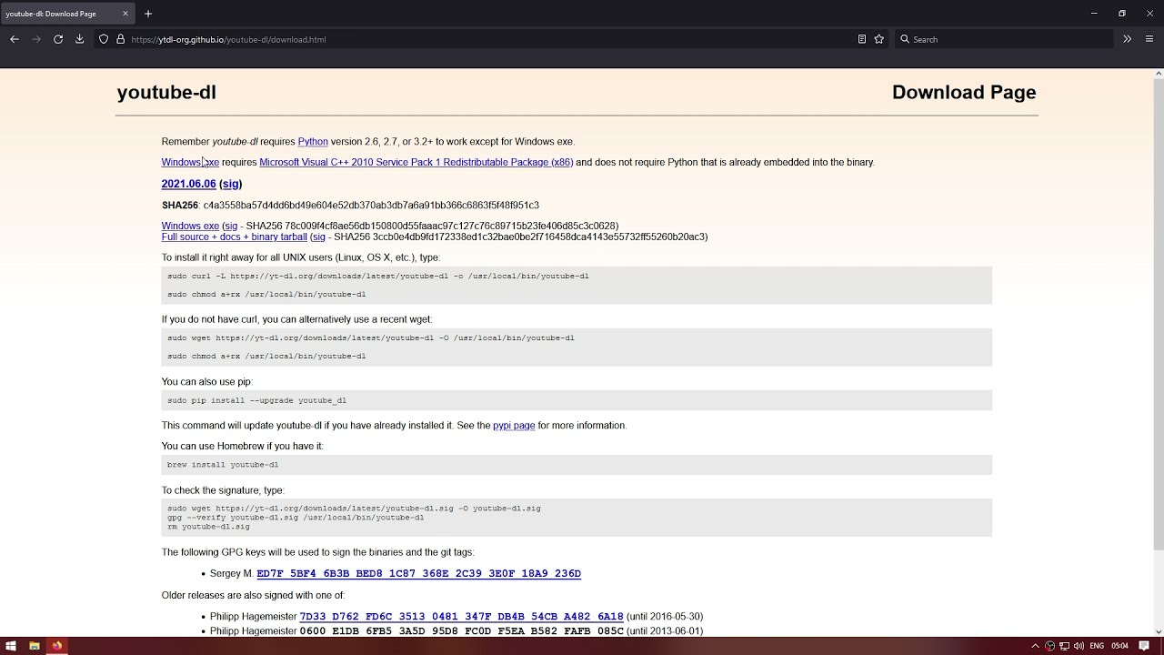 How-To: Install YouTube-DL & FFmpeg