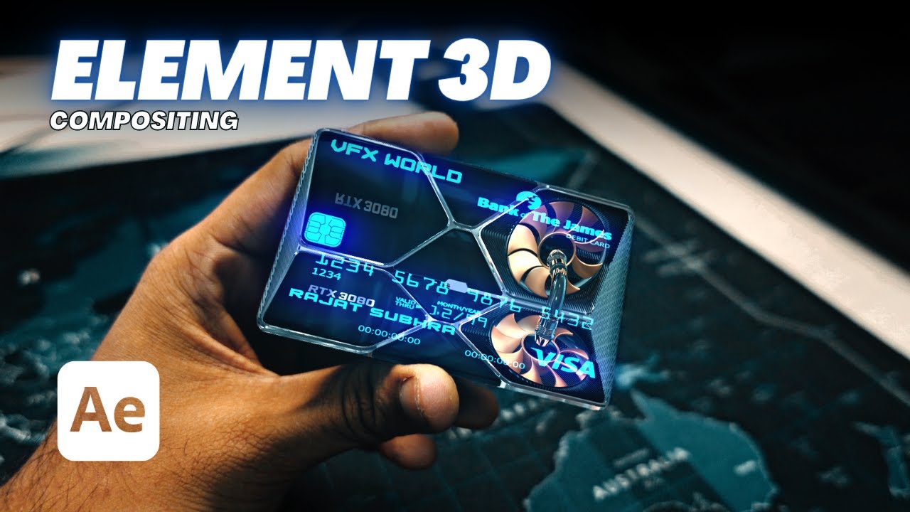 Element 3d After Effects | For Compositing | Ep - 03 @Video Copilot