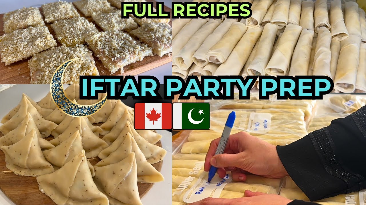 How I Prepared Iftar Party Menu ALONE ~ Full Recipes ~ Tips & Tricks ~ RAMADAN SERIES 2024