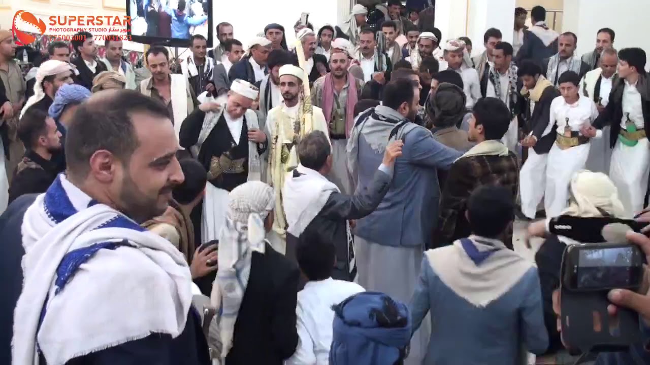 نشيد صنعاني شارك فيها كل الحضور فيه برعه ونشيد لم تشاهدها من سابق تصوير مركز سوبر ستارT:775003001