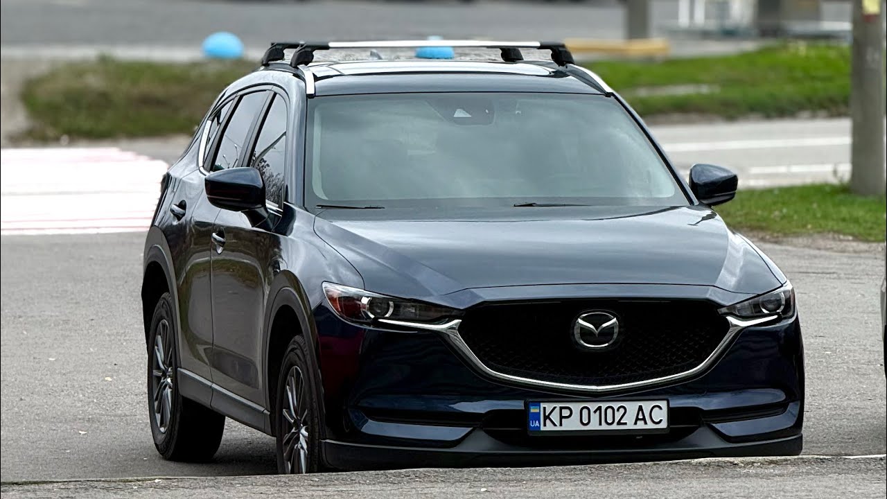 Установка перемычек багажника Turtle AIR 2 на автомобиль Mazda CX-5