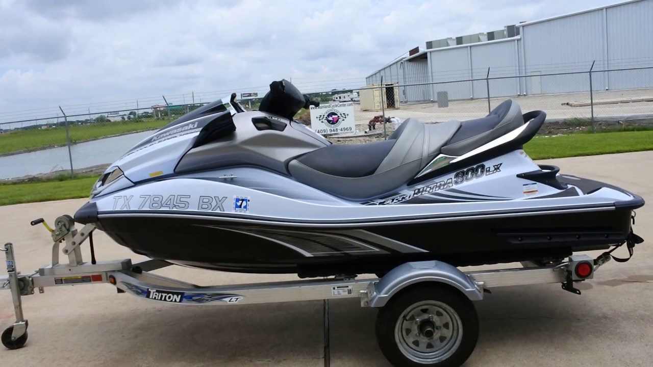 For Sale $8,999:  Pre Owned 2012 Kawasaki Ultra 300 LX Jet Ski with Warranty