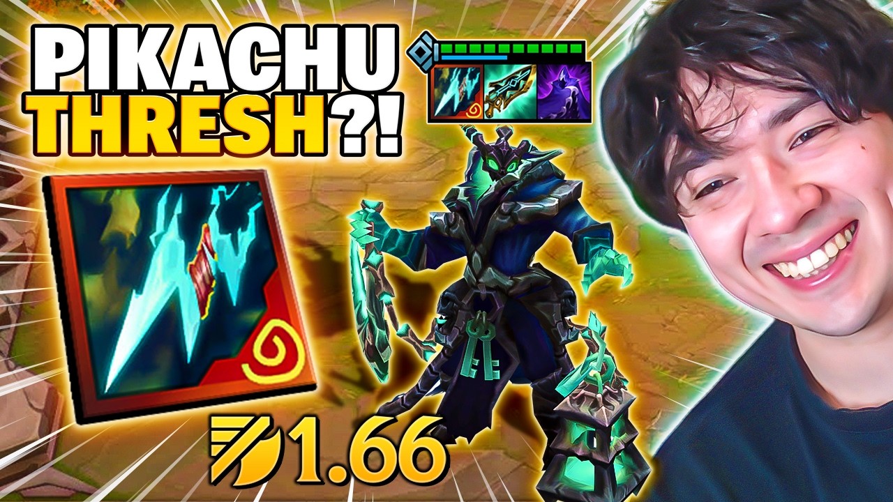 I Used This Artifact To Create A NEW Thresh Build... PIKACHU THRESH?!
