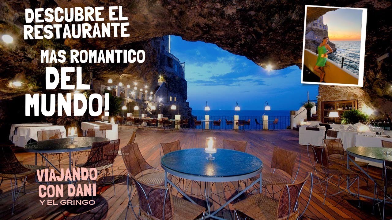 El restaurante MAS ROMANTICO DEL MUNDO! En un acantilado de 90° Grotta Palazzese (English subtitles)