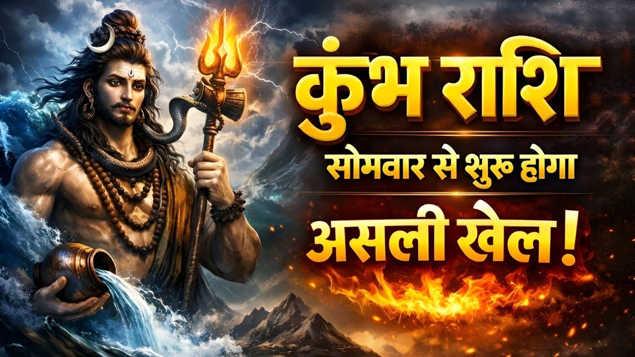 कुंभ राशि: सोमवार से शुरू होगा असली खेल - अब किस्मत 20 गुना तेजी से चमकेगी!
