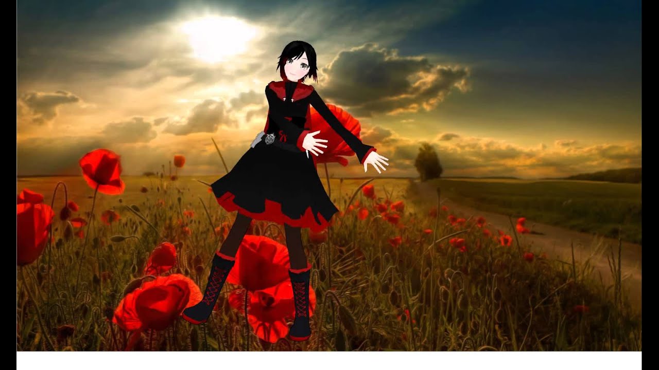 [RWBY x MMD] Levan polkka [Ruby Rose]