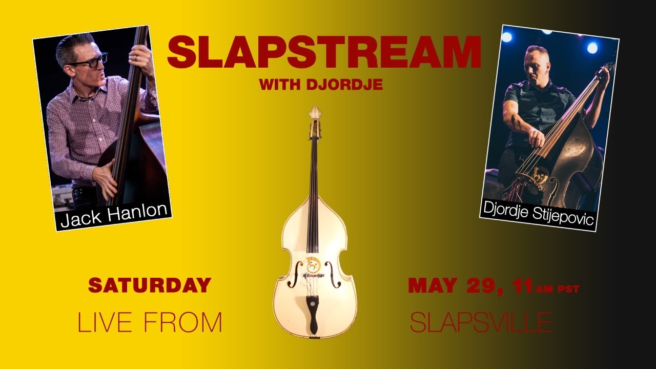AMAZING ROYAL CROWNS Slap Bass w/ JACK HANLON - Slapstream with Djordje #50