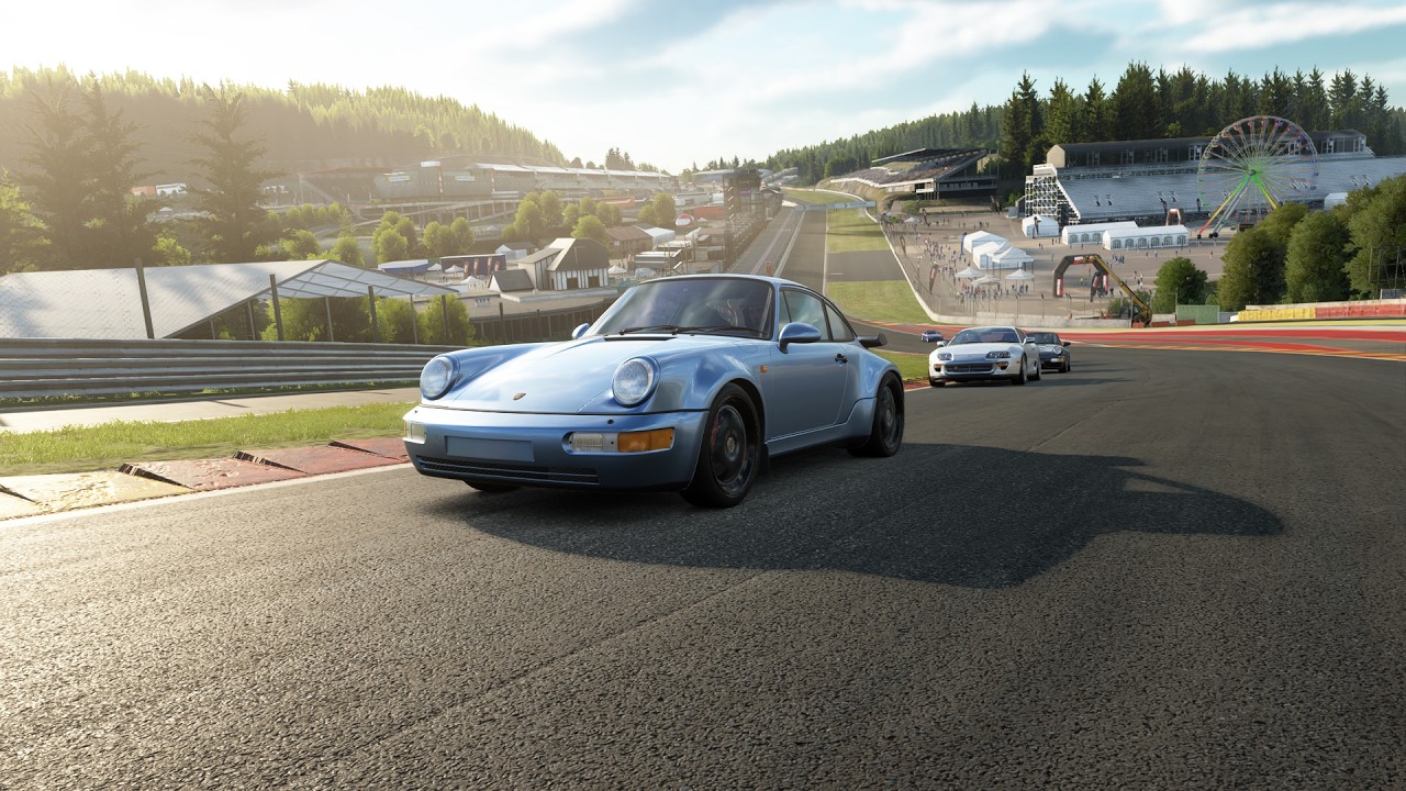 Assetto Corsa EVO 911 Turbo 3.6(964) at SPA - RX 9060 XT 16GB