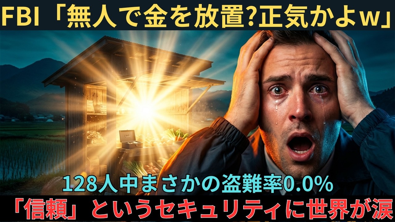 【海外の反応】「1時間で盗まれる」と断言したFBI捜査官が日本で張り込み→128人全員の行動に世界が絶句