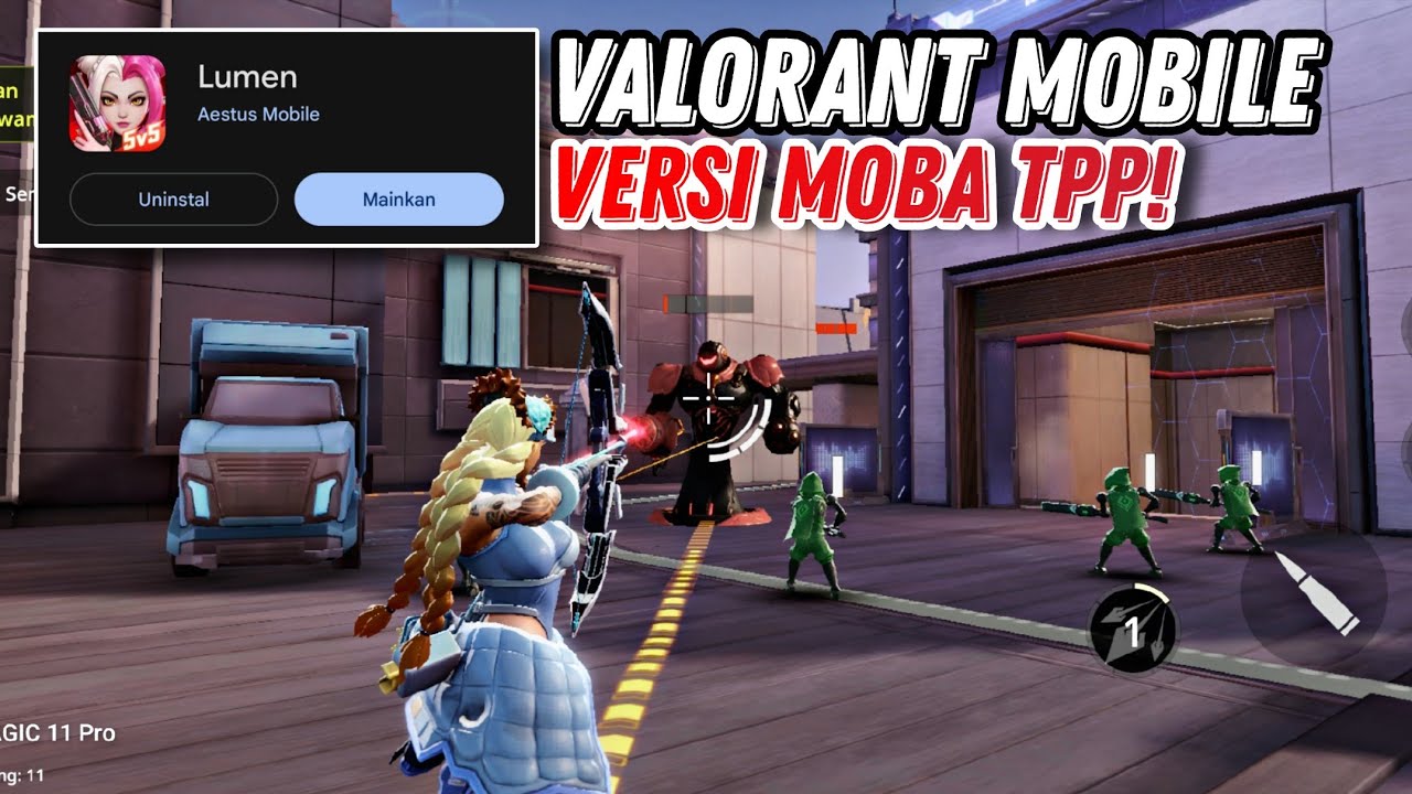 MOBA VALORANT MOBILE + OVERWATCH RILIS DI PLAYSTORE! LUMEN - Moba Shooter 5V5 Android/iOS