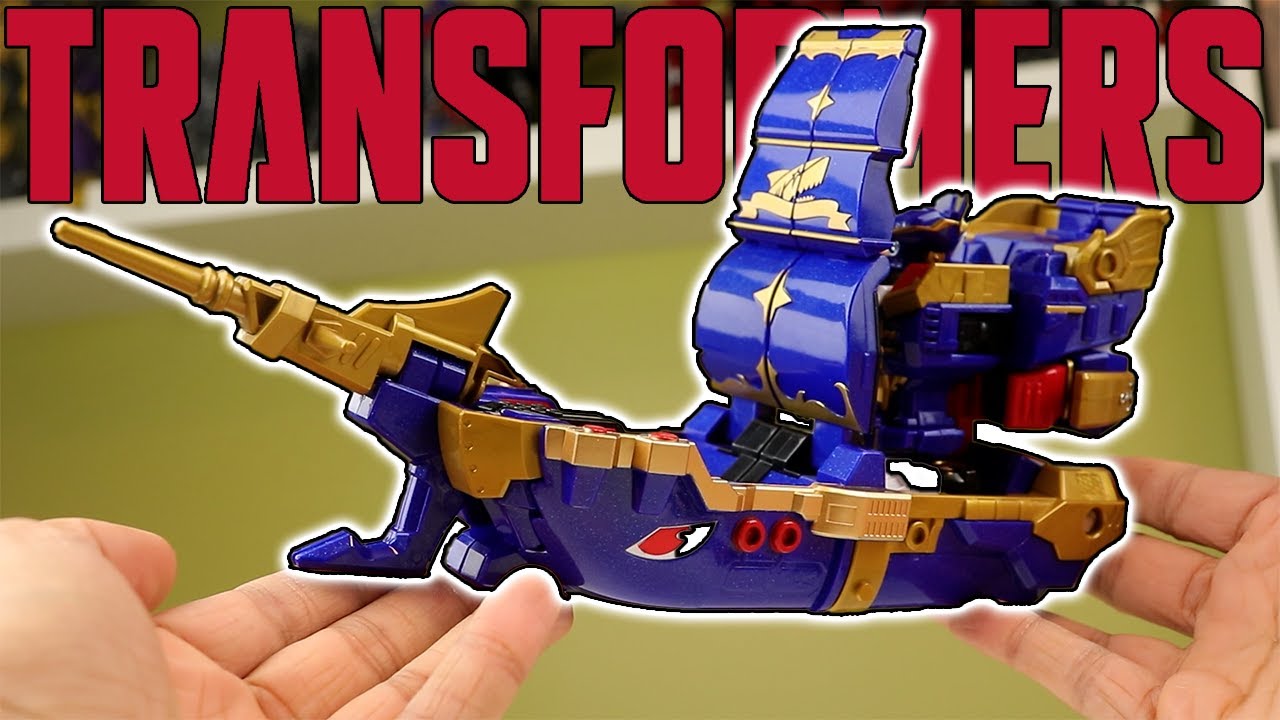 This Pirate Ship Is A Transformer | #transformers Metal Cardbot Black Hook Review
