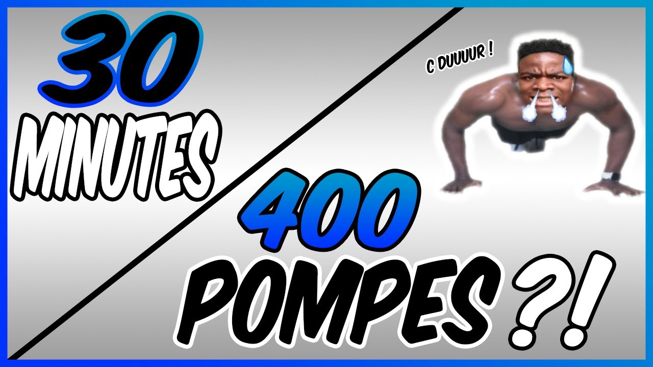 400 POMPES EN 30 MINUTES ?! 😐