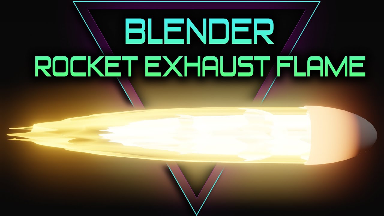 Blender: Rocket Exhaust Flame