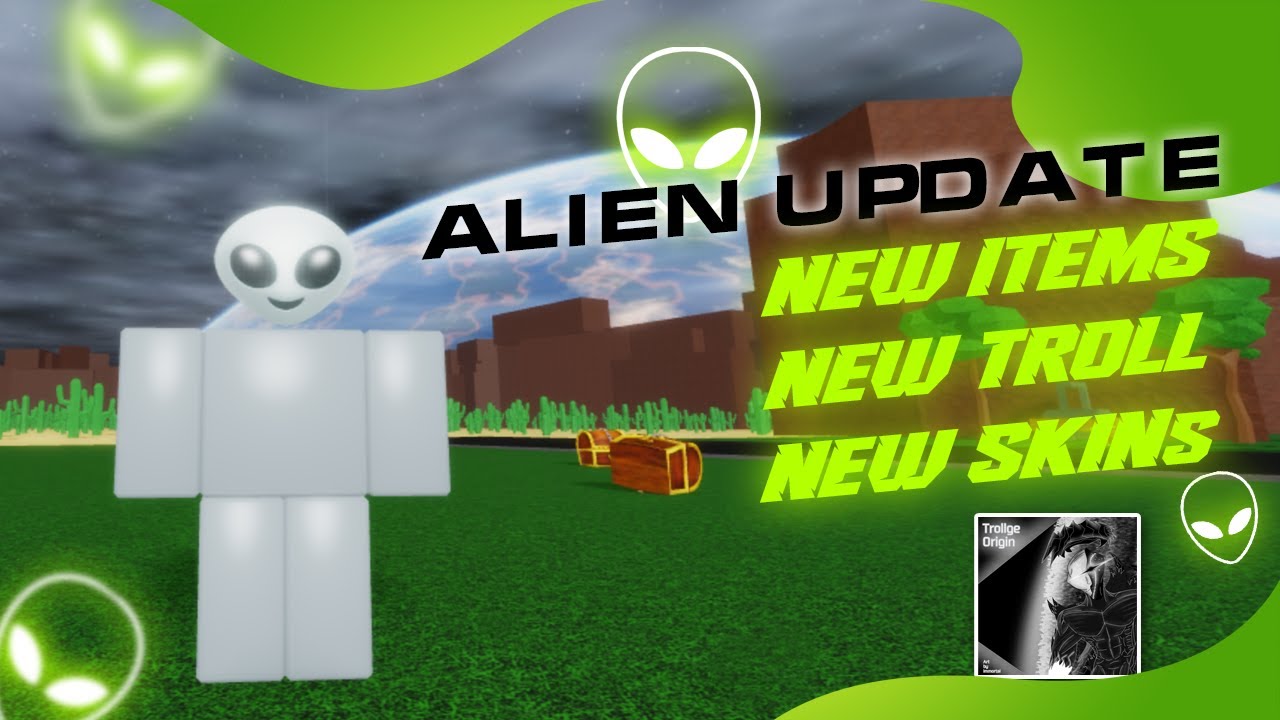 Alien Update Explored: Craft Fusion Technology & Your First Alien Troll in Trollge Origin
