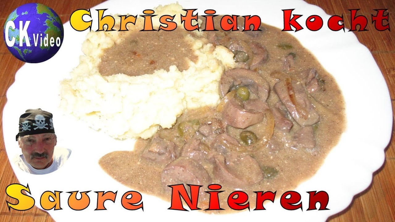 🍴Christian kocht🍴 Vlog #19 🍽 Saure Nieren vom Schwein 🍽 mit Kapern und saurer Sahne 🍽