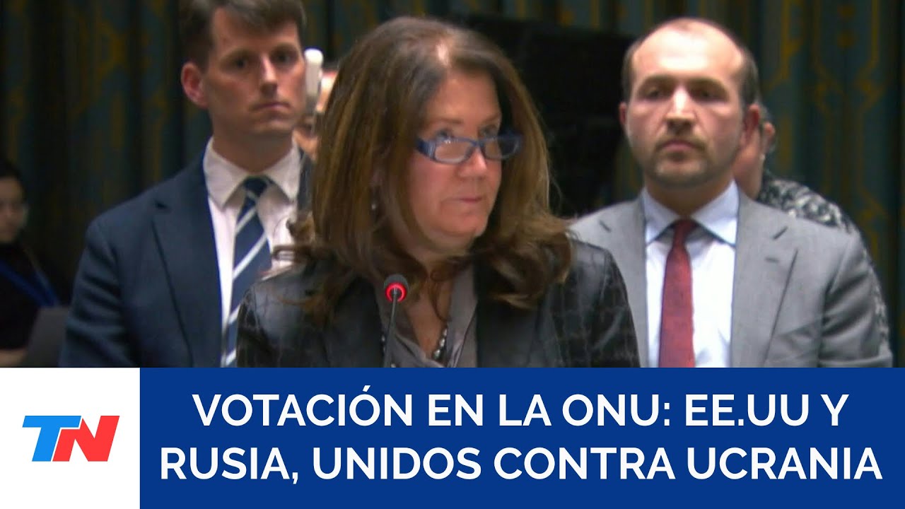 LA GUERRA: Estados Unidos se alínea con Rusia en la ONU en contra de Ucrania