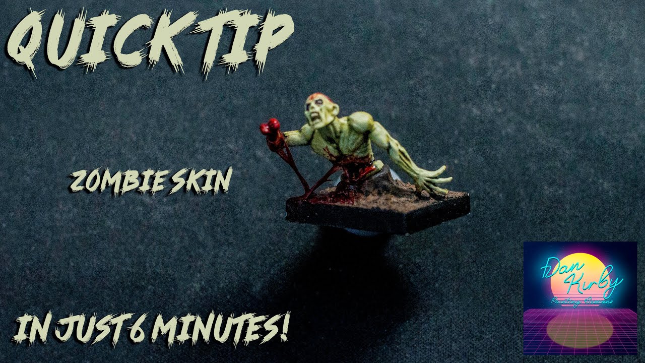 Quick Tip: Green Zombie Skin in 6 Minutes!