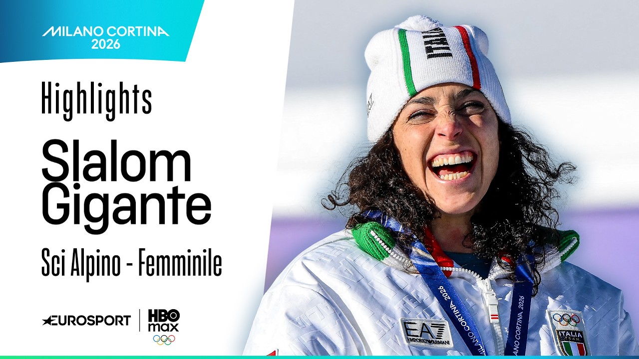 🥇BRIGNONE sempre più LEGGENDARIA: è oro anche in gigante | HIGHLIGHTS | #MilanoCortina2026