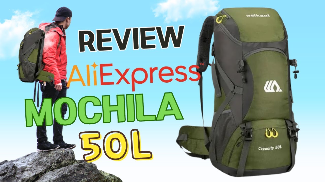 Mochila de Montaña (50L) de Aliexpress 🎒 | Review