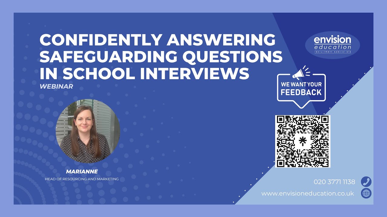 Confidently Answering Safeguarding Questions in School Interviews