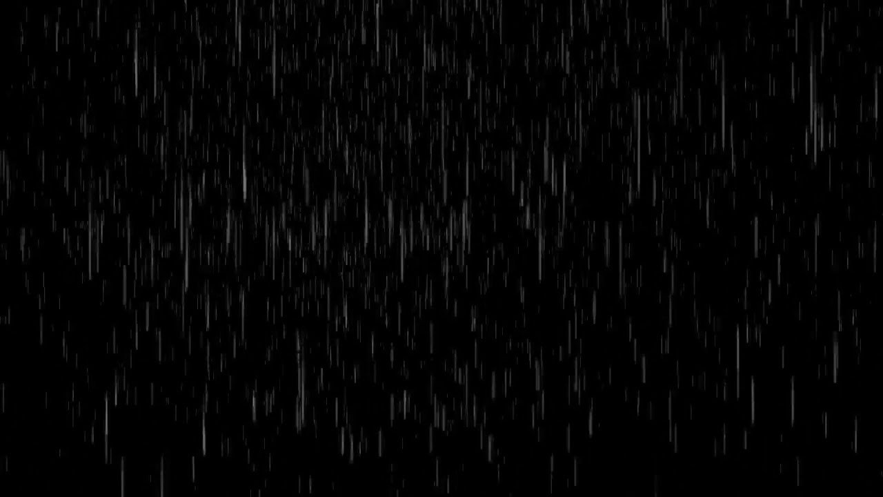 RAIN Sounds for Sleeping BLACK SCREEN | Rain NO THUNDER | Calm Rain for Sleep, Study