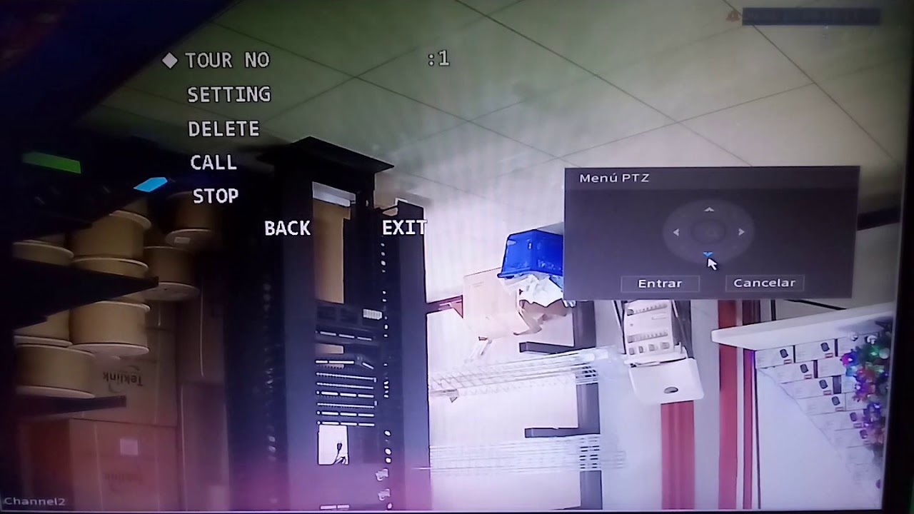 Como configurar el tour en la camara PTZ Dahua análoga