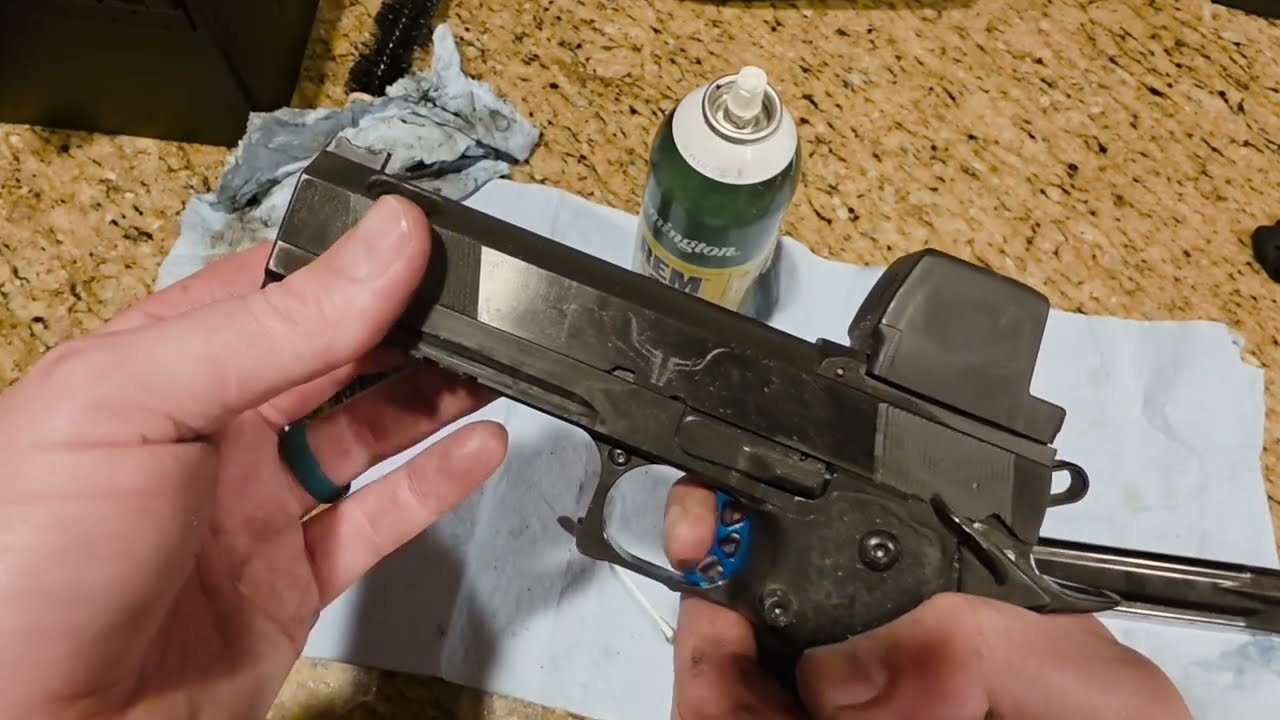 Полевая разборка и чистка пистолета Hayes HC1911 Cobra Series: техническое обслуживание — это НЕ ...