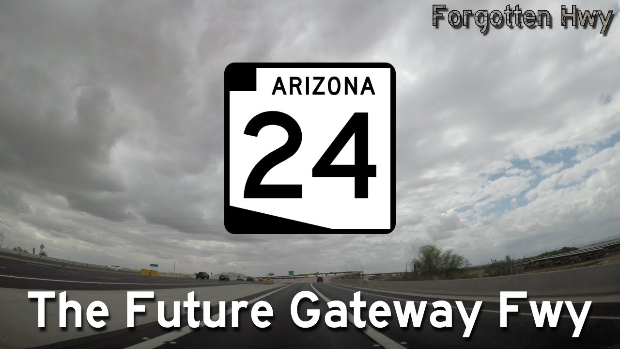 AZ 24 East - The Future Gateway Freeway - Mesa - ENTIRE ROUTE