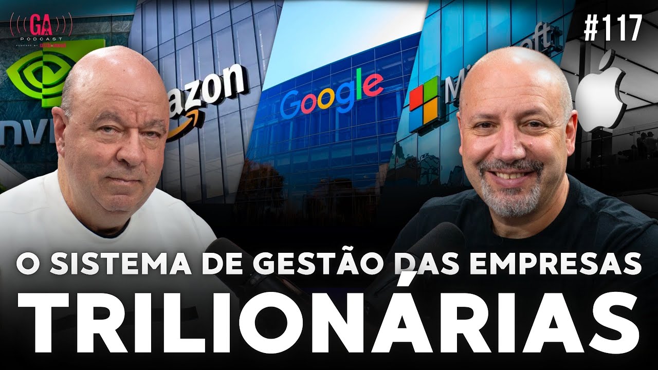 Como a AMAZON, GOOGLE, MICROSOFT, APPLE e NVIDIA valem TRILHÕES | Salibi e Magaldi 117