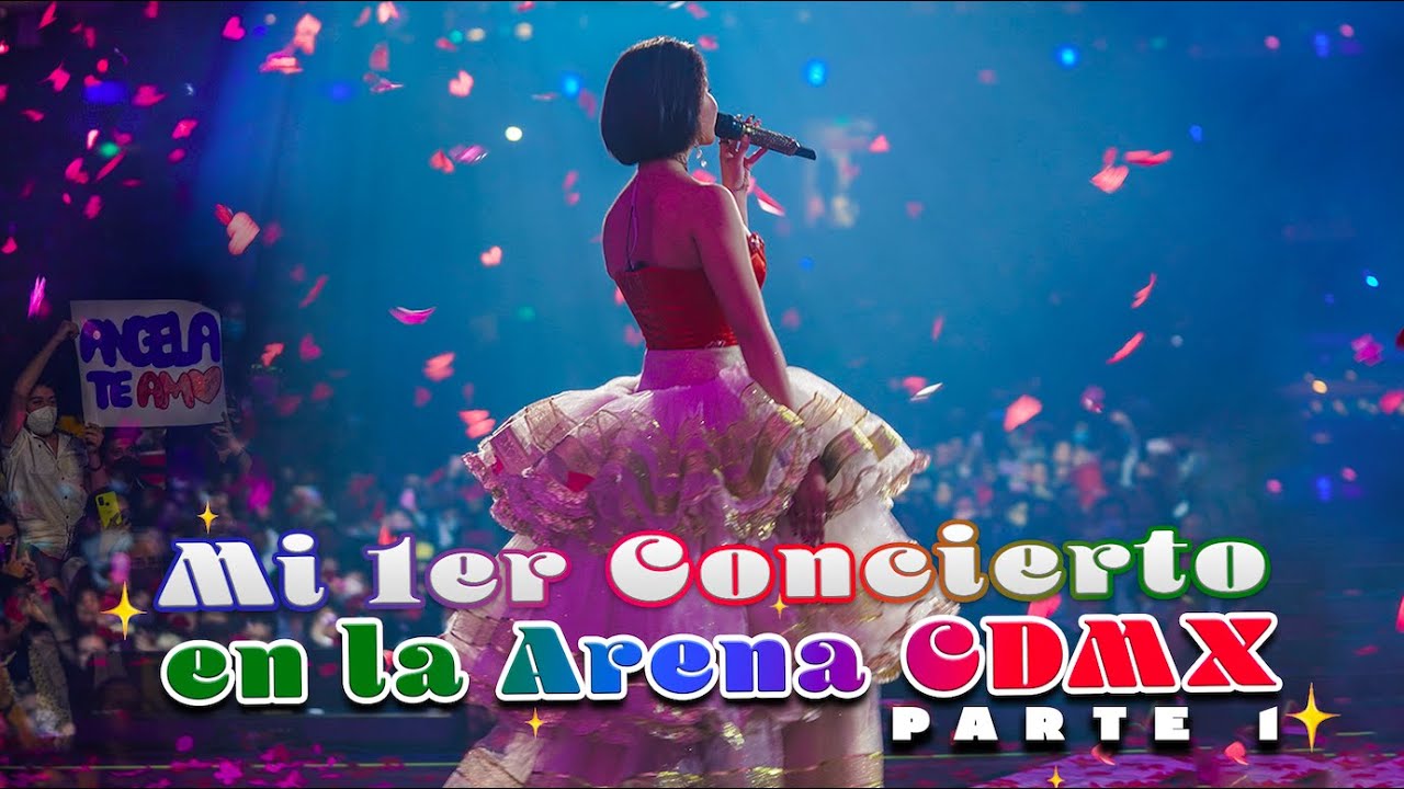 Ángela Aguilar - Mi Vlog #96 - Mi PRIMER Concierto En La ARENA CDMX (Parte 1)
