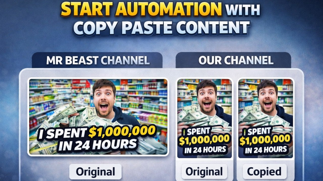 How to Start YouTube Shorts Automation Using Big Creators Content (Faceless Channel Guide)