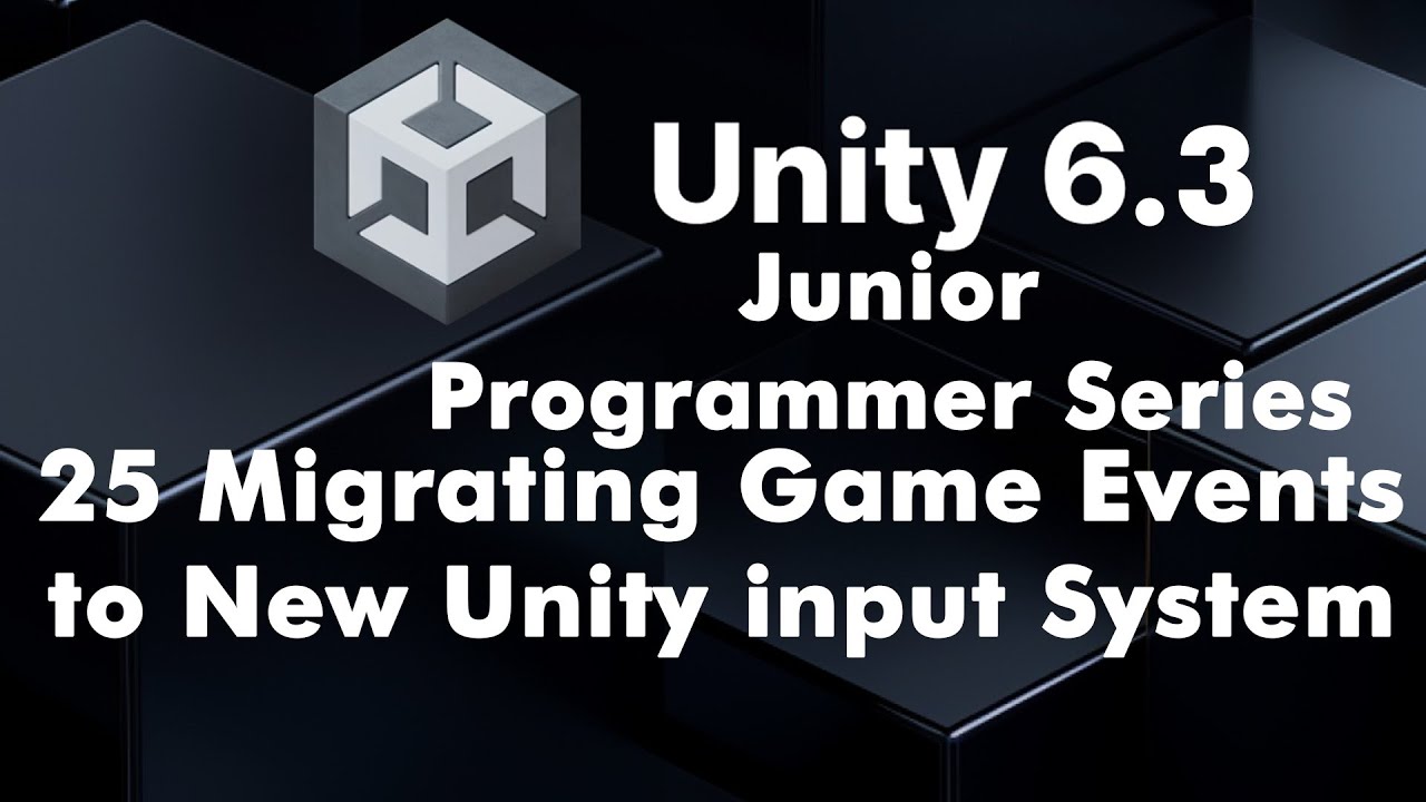 25. Прекратите использовать Input.GetKeyDown! Новая система ввода в Unity. Учебное пособие по пры...