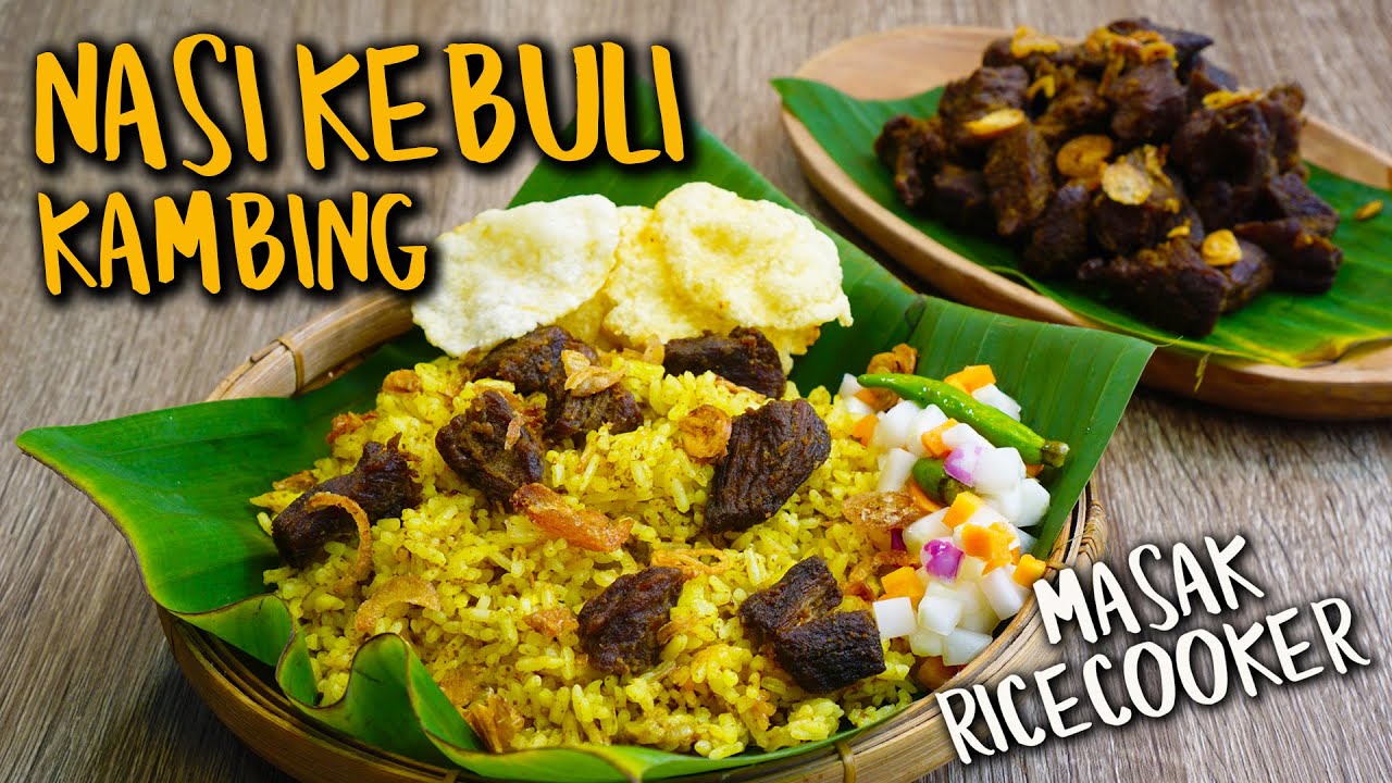 Menu Spesial Idul Adha || Cara Mudah Membuat Nasi Kebuli kambing Ricecooker Enak dan Lezat