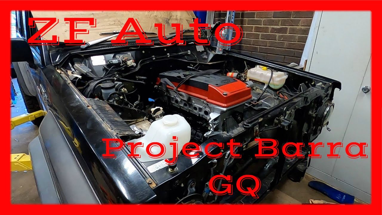 Project Barra Turbo GQ Patrol -  Barra Installed!
