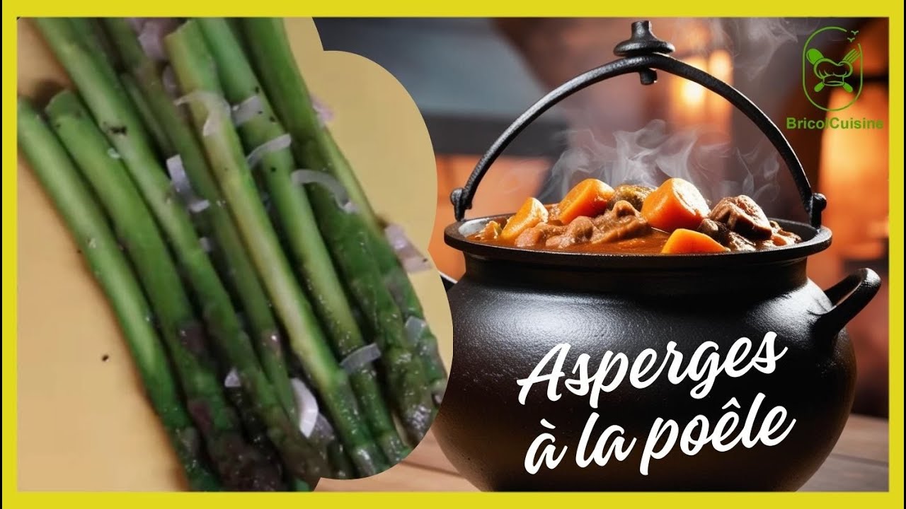Comment cuire des asperges à la poêle